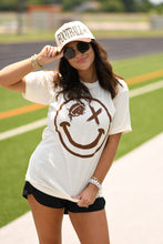 Load image into Gallery viewer, *SALE* RTS FOOTBALL WINK SMILEY TEE
