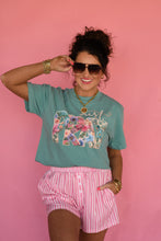 Load image into Gallery viewer, Just Pray Floral Rope Tee
