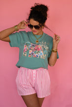Load image into Gallery viewer, Just Pray Floral Rope Tee
