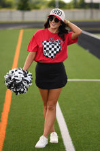 Load image into Gallery viewer, OH Checkered State Bow Tee
