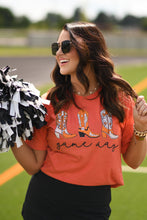 Load image into Gallery viewer, Orange Game Day Boots Tee
