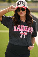 Load image into Gallery viewer, Raiders Gingham Bow Tee
