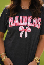 Load image into Gallery viewer, Raiders Gingham Bow Tee
