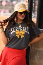 Load image into Gallery viewer, Faux Yarn Bow Softball Tee
