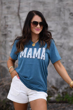 Load image into Gallery viewer, Mama Polka Dots V Neck Tee
