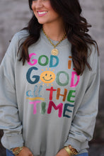 Load image into Gallery viewer, God Is Good All The Time Watercolor Sweatshirt/Tee
