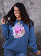 Load image into Gallery viewer, He Has A Plan I have A Purpose Sweatshirt
