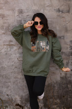 Load image into Gallery viewer, Mama Camo Faux Patch Sweatshirt
