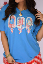 Load image into Gallery viewer, PATCHWORK LACE POPSICLE TEE
