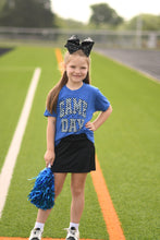 Load image into Gallery viewer, *SALE* RTS Blue Checkered Game Day Tee
