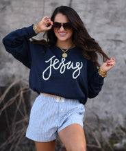 Load image into Gallery viewer, Jesus Pearl Sweatshirt/Tee
