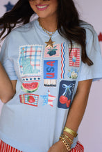 Load image into Gallery viewer, USA COLLAGE TEE
