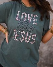 Load image into Gallery viewer, Love Like Jesus Camo Tee / Long Sleeve
