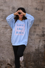 Load image into Gallery viewer, Love Like Jesus Stripes Sweatshirt / Tee
