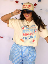 Load image into Gallery viewer, Guest Check Hotdogs Freedom Fireworks Tee/Tank
