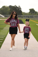 Load image into Gallery viewer, *SALE* RTS Maroon Checkered Game Day Tee

