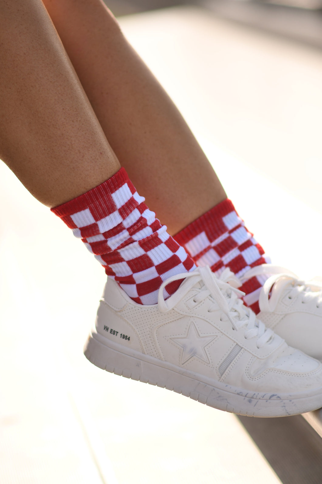 *SALE* *RTS* RED GAME DAY SOCKS