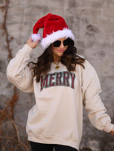 Load image into Gallery viewer, Merry Plaid Sweatshirt / Tee
