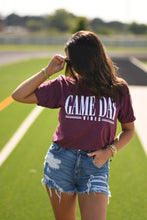 Load image into Gallery viewer, RTS Maroon Game Day Vibes Tee
