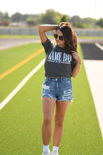 Load image into Gallery viewer, RTS Charcoal Game Day Vibes Tee
