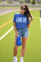 Load image into Gallery viewer, RTS Blue Game Day Vibes Tee

