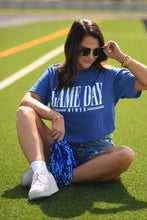 Load image into Gallery viewer, RTS Blue Game Day Vibes Tee
