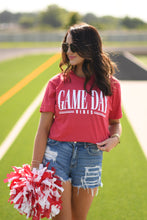 Load image into Gallery viewer, RTS Red Game Day Vibes Tee
