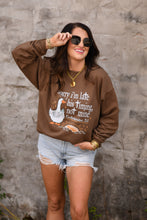 Load image into Gallery viewer, Sorry I&#39;m Late His Timing Not Mine Sweatshirt
