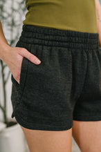 Load image into Gallery viewer, Daily Routine  Mineral Wash Shorts in Black
