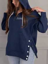 Load image into Gallery viewer, Scentsy Side Snap Quarter-Zip Hoodie
