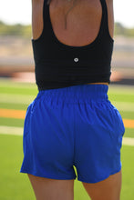 Load image into Gallery viewer, *SALE* RTS Royal Blue School Spirit Shorts

