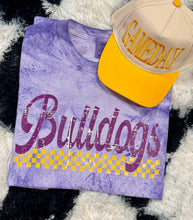 Load image into Gallery viewer, Custom Distressed Checkered Colorblast Tee
