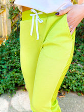 Load image into Gallery viewer, Tommy Two Tone Waffle Front Joggers - Girl Code Couture

