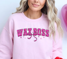 Load image into Gallery viewer, Wax boss faux glitter bow
