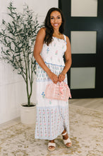 Load image into Gallery viewer, Eager Anticipation Mixed Print Midi Dress
