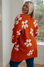 Load image into Gallery viewer, Enough Anyways Floral Cardigan in Burnt Orange
