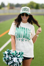 Load image into Gallery viewer, Green Football Stars Tee
