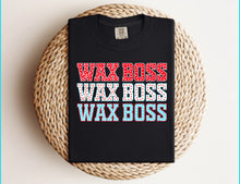 Load image into Gallery viewer, Wax boss red white and blue
