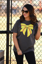 Load image into Gallery viewer, Softball Bow Tee
