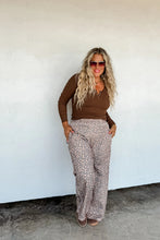 Load image into Gallery viewer, PREORDER: Floral &amp; Cheetah Drift Away Joggers
