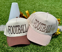 Load image into Gallery viewer, Football Two Tone Hat
