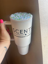 Load image into Gallery viewer, Pearl studded scentsy 40oz Tumbler
