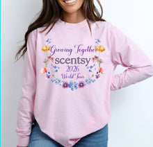 Load image into Gallery viewer, World tour 26 sweatshirts, hoodie or LS tee- growing together
