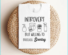Load image into Gallery viewer, Introverted but willing to talk scentsy product
