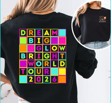 Load image into Gallery viewer, WORLD TOUR 26 blocks- dream big, glow bright, world tour 26
