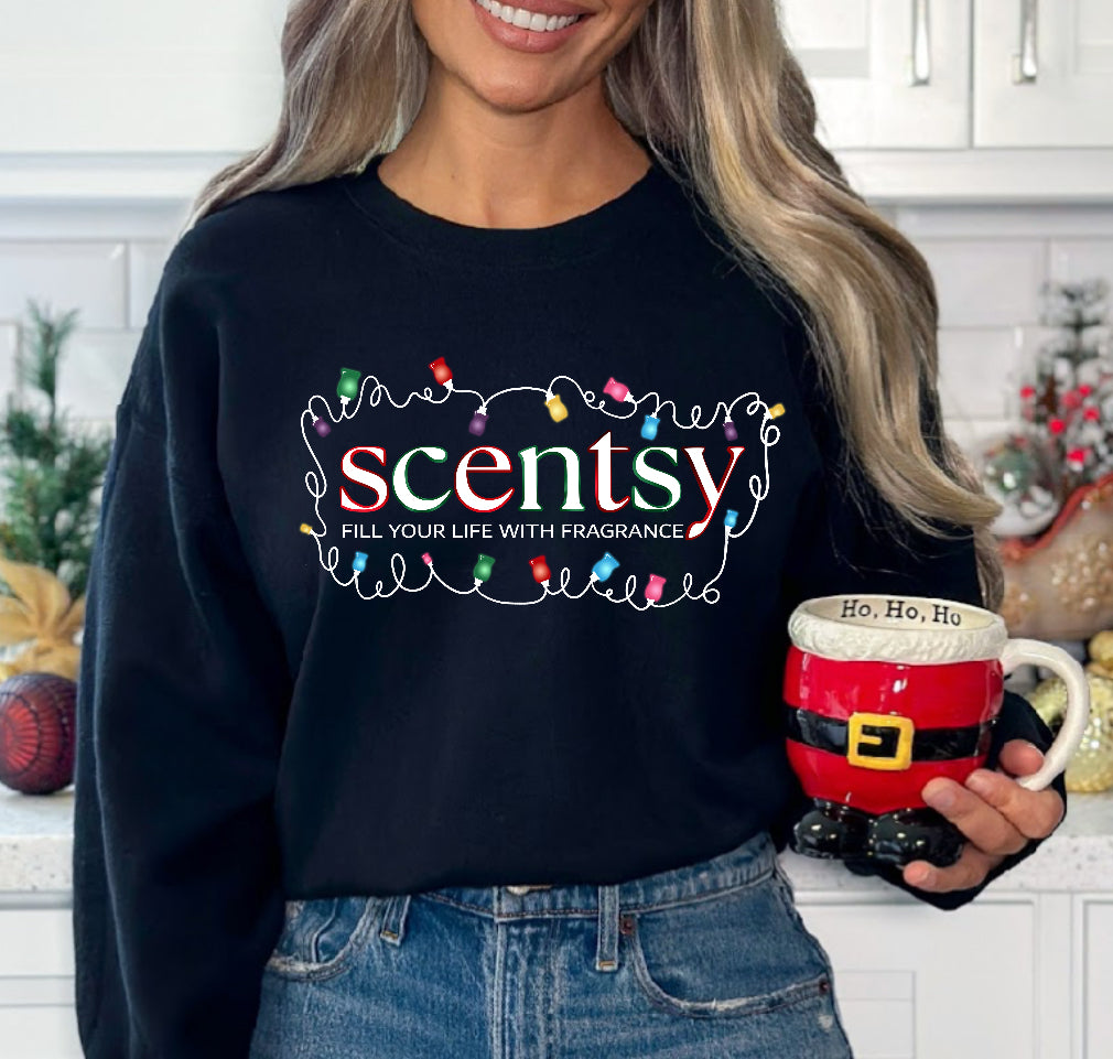 New logo SCENTSY christmas lights