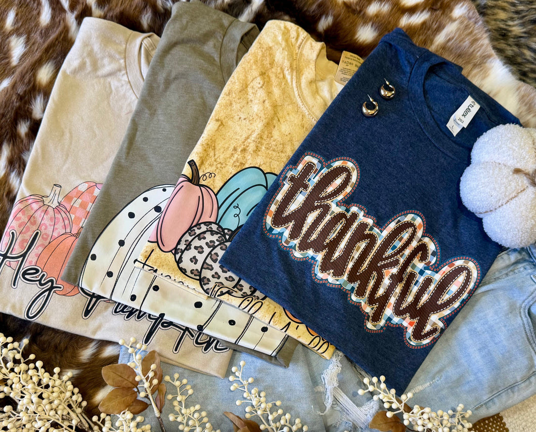 Surprise Fall Tees