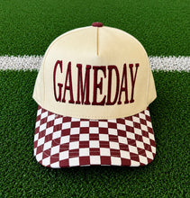 Load image into Gallery viewer, GAMEDAY Checkered Hat
