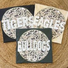 Load image into Gallery viewer, Custom Camo Circle Spirit Tee
