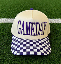Load image into Gallery viewer, GAMEDAY Checkered Hat
